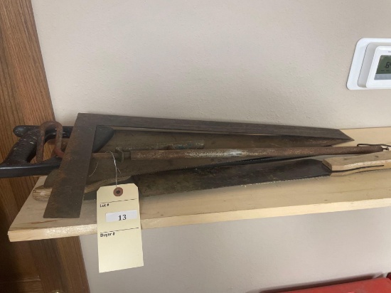 Hand Saws, Square and more