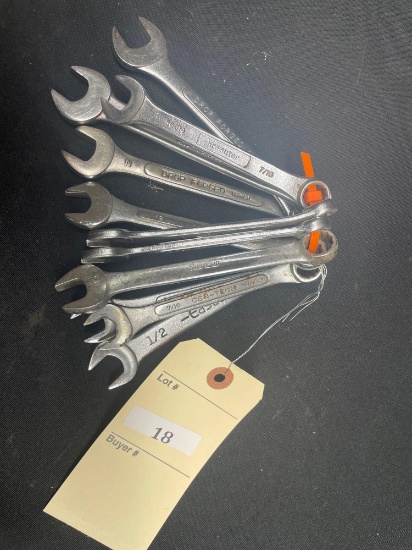 Assortment of Combination Wrenches
