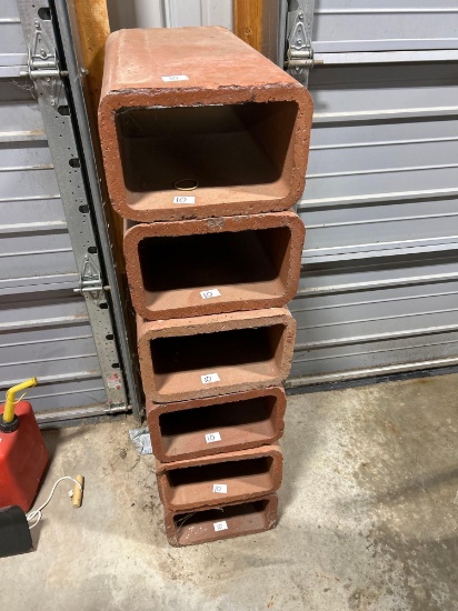 numerous clay tiles