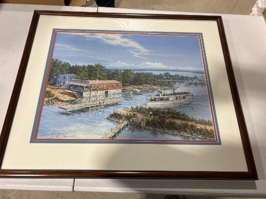 boat painting by Jack Rees