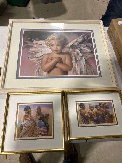 various decorative paintings ...