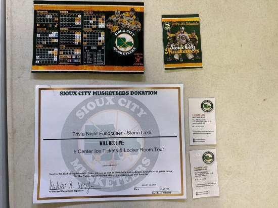Sioux City Musketeers Package