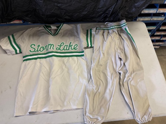 Vintage Storm Lake High School Baseball Uniform