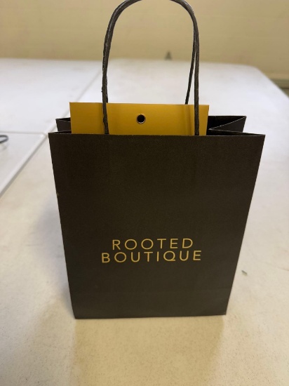 Rooted Boutique Gift Package to include $100 Gift Card, Bracelet and more