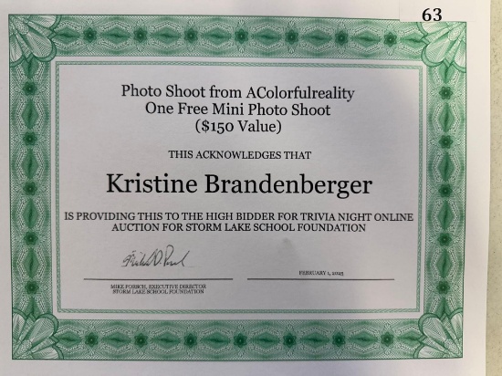 Photo Shoot from AColorfulReality by Kristine Brandenberger