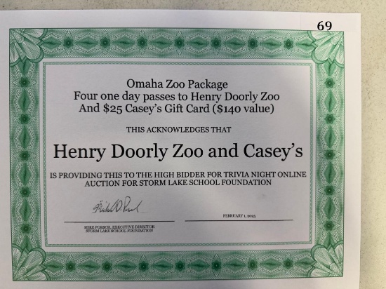 Omaha's Henry Doorly Zoo Package