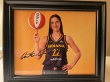 Caitlin Clark - Indiana Fever Autographed Glass Framed Picture, 8'' x 10''