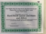 Hard Rock Casino Package and Dinner