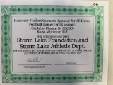 Honorary Student Captains Sponsor for all Home Football games