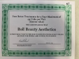 Boll Beauty Aesthetics Botox Treatments for a Year ($2000.00 Value)