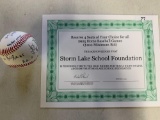 Reserve 4 Seats of your Choice for all 2025 Home Baseball Games & Team Signed Baseball