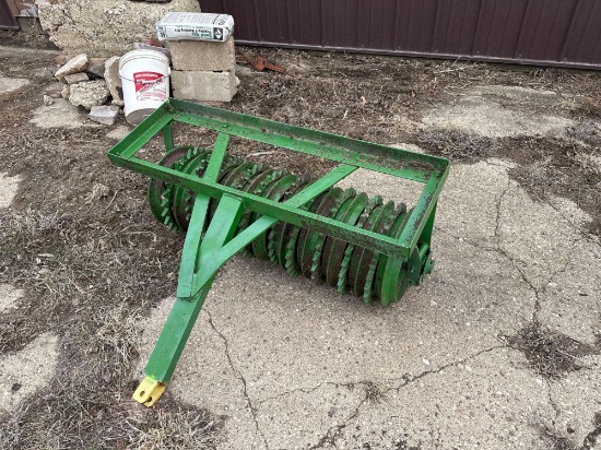 One Section Land Roller, pull type pin hitch