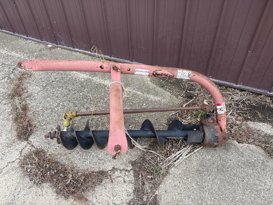 SpeeCo 3 pt. Post Auger, 540/1000 pto
