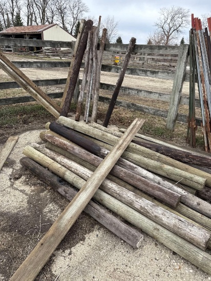 Assortment of Wood Posts
