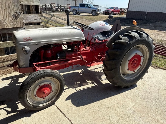 FORD 9N TRACTOR, GAS, 3/1 WITH OVERDRIVE TRANSMISSION
