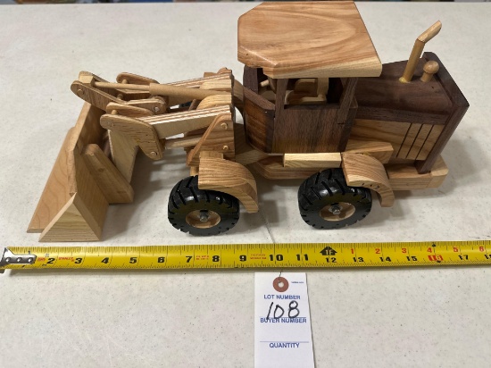 Handcrafted wheel loader