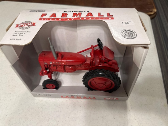 Farmall toy tractor