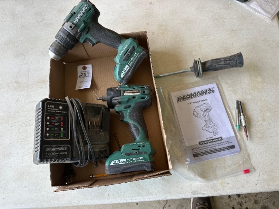 Cordless drills