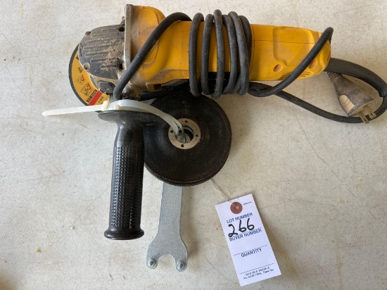 DeWalt angle grinder