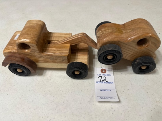 Handcrafted wood wrecker