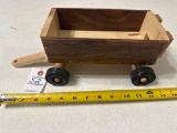 Handcrafted Wood barge wagon