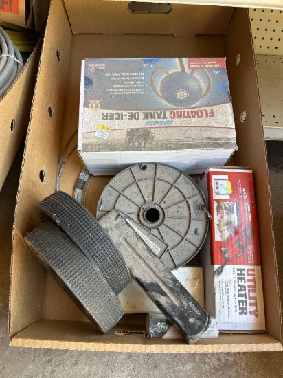 tank de-icers, 1/4" cable,