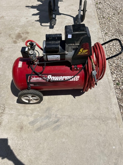 COLEMAN PORTABLE AIR COMPRESSOR, ELECTRIC