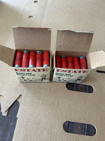 1.5 boxes Estate 12 gauge ammunition 6 shot 2 3/4 inches