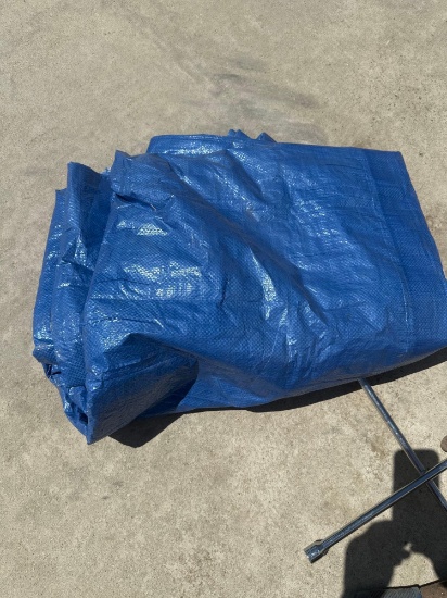 TARP, CABLE WINCH, and FIRE EXTINGUSHER