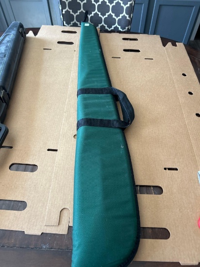 Green foam gun case