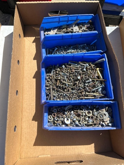 Misc. hardware with plastic trays