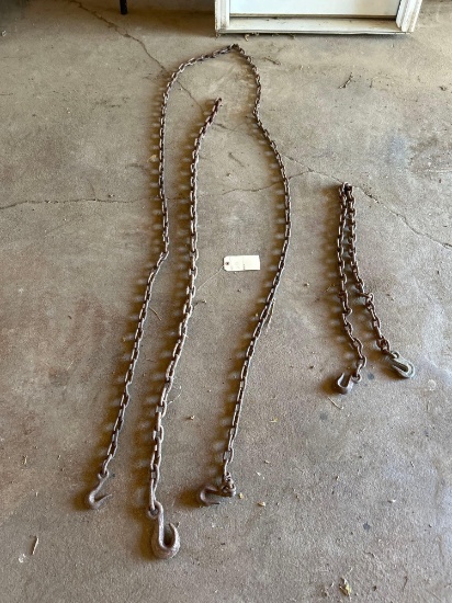 1 roughly 12 chain 1 roughly 6 chain link 1 roughly 4 chain