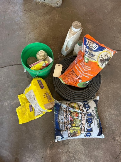 Assorted garden fertilizer