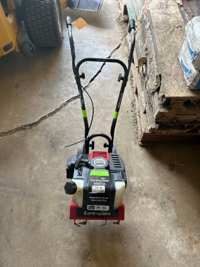 Earthquake tiller, shows very little use