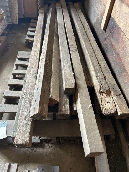 13 assorted 4x4 posts