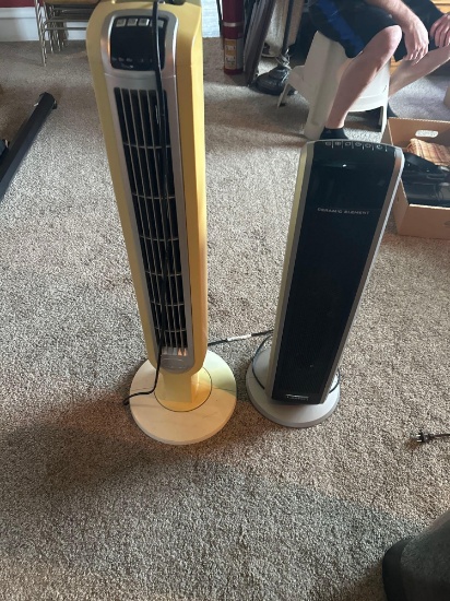 1Lasko tower fan 1 Lasko tower heater