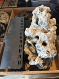 Assorted fish tank supplies