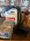 Moth balls, coolant, splash guards, hydraulic oil