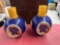 Pair of Pabst Blue Ribbon Plastic Globes-11'' x 8''