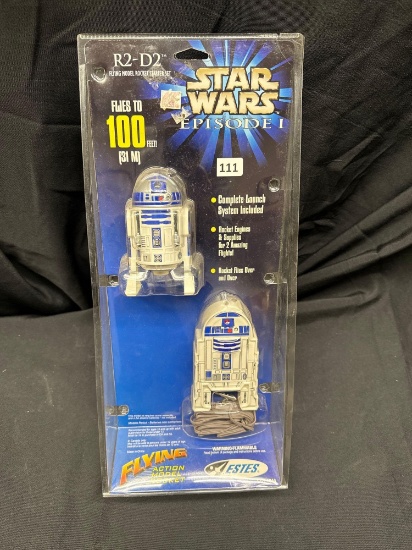 Star Wars Episode I R2-D2 Flying Action Model Rocket starter set in box