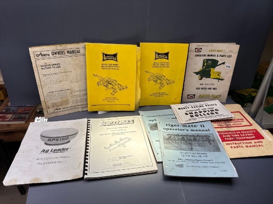 Assorted Farm Implement Manuals