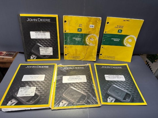 Assorted John Deere operator's manuals