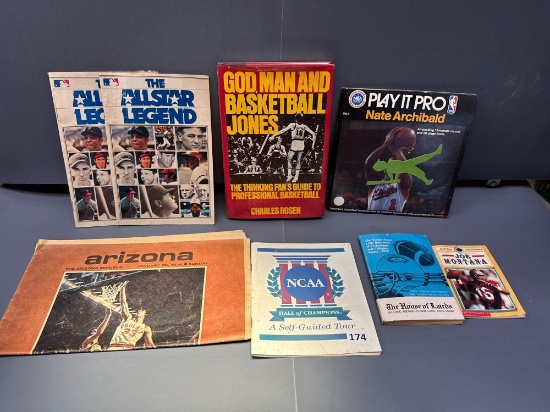 Assorted Sports books and more