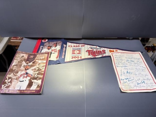 Minnesota Twins Pennant and more