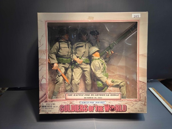 Soldiers of the World Korean War Figures-NIB