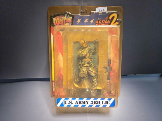 Dusty Trail Toys U.S. Army 3rd LD Action Figure NIB