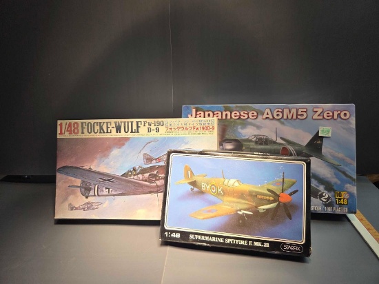 Assorted Plane model kits