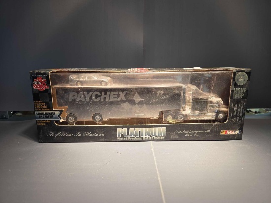 Racing Champions Nascar Platinum PayChex Transporter-NIB
