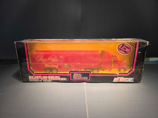 Racing Champions Nascar Geoff Bodine Transporter in box-damaged