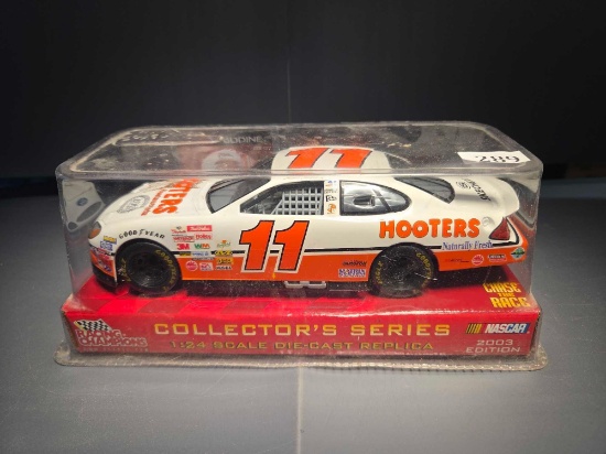 Racing Champions Nascar Hooters Stock Car-NIB